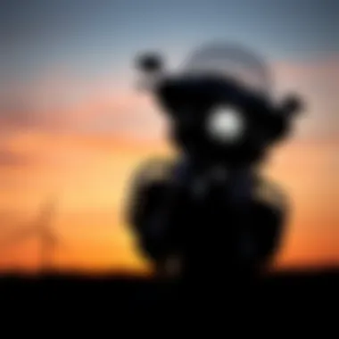 The striking silhouette of the 2014 Indian Chieftain