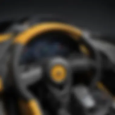 Close-up of Can-Am Spyder's advanced dashboard features