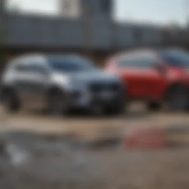 Comparison of Kia Sportage safety ratings with competitors