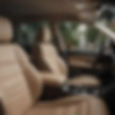 Interior of the 2019 Toyota Highlander highlighting spacious seating arrangement