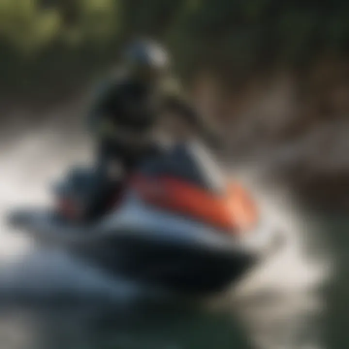 A detailed illustration of jet ski licensing requirements