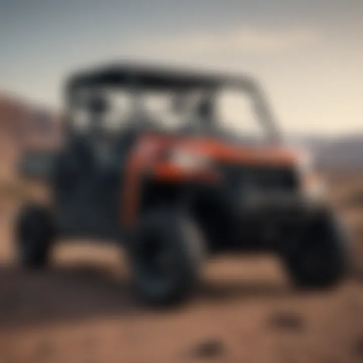 Advanced features of the 900 Polaris Ranger Crew