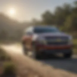 Chevrolet Tahoe driving through a scenic Florida landscape