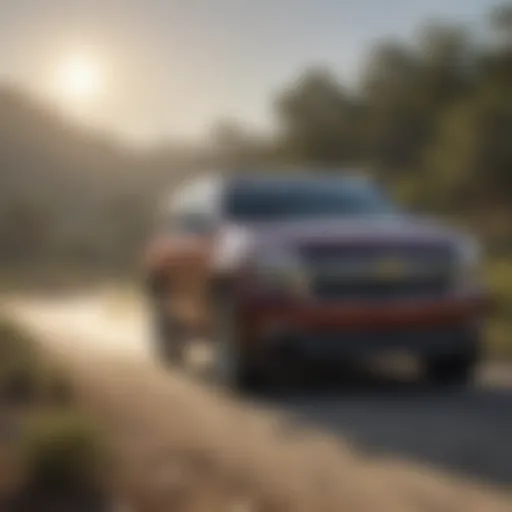 Chevrolet Tahoe driving through a scenic Florida landscape