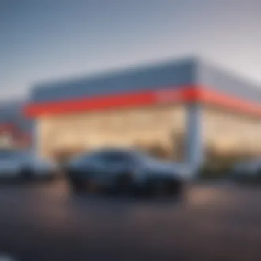 Exterior view of a Honda dealership in Eatontown