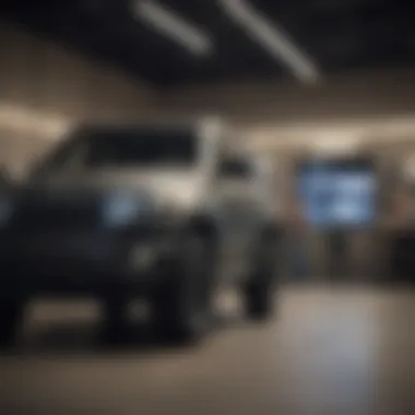 Customer service interaction at a Jeep dealership