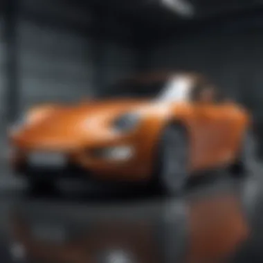 Aesthetic and Functional Design Innovative design features of a small car