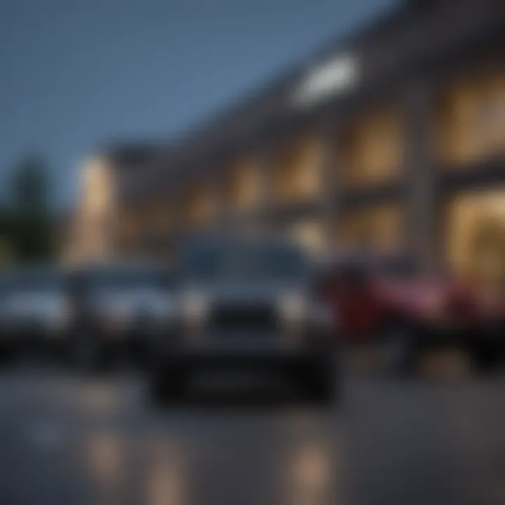 A diverse lineup of Jeep models showcased at a dealership in Normal, Illinois