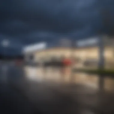 A scenic view of used car dealership in Milton, Vermont