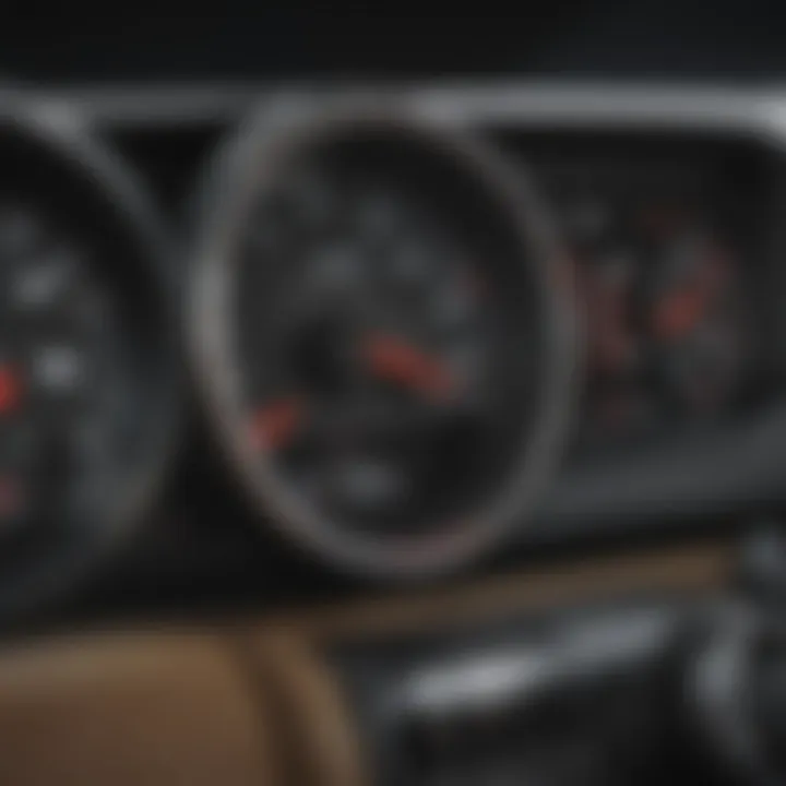 Close-up of a Jeep Grand Cherokee dashboard highlighting features