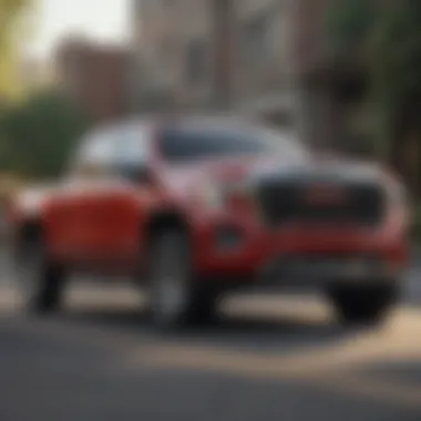 Exterior Design of GMC Sierra eAssist GMC Sierra eAssist exterior showcasing innovative design