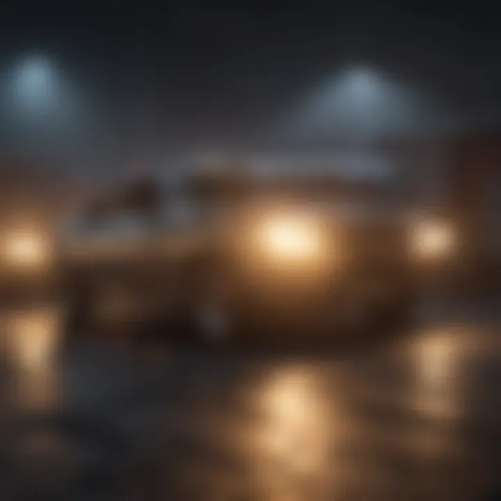 Infographic detailing regulatory standards for boat trailer lighting