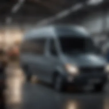 Graph depicting market trends in the sprinter van chassis sector