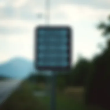 A road sign with multiple paths indicating various purchasing options