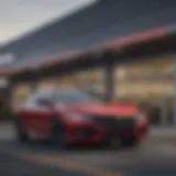 Scenic view of Little Rock showcasing local Honda dealerships