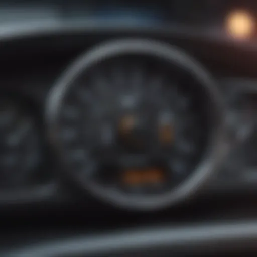 Illustration of a VIN number highlighted on a vehicle dashboard