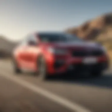 Kia Forte GT in action on the open road