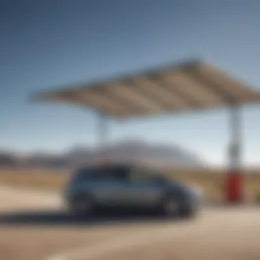 Owner enjoying the sunroof in a used Toyota Prius during a road trip