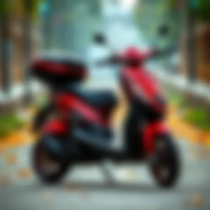 Yamaha scooter models highlighting features and design